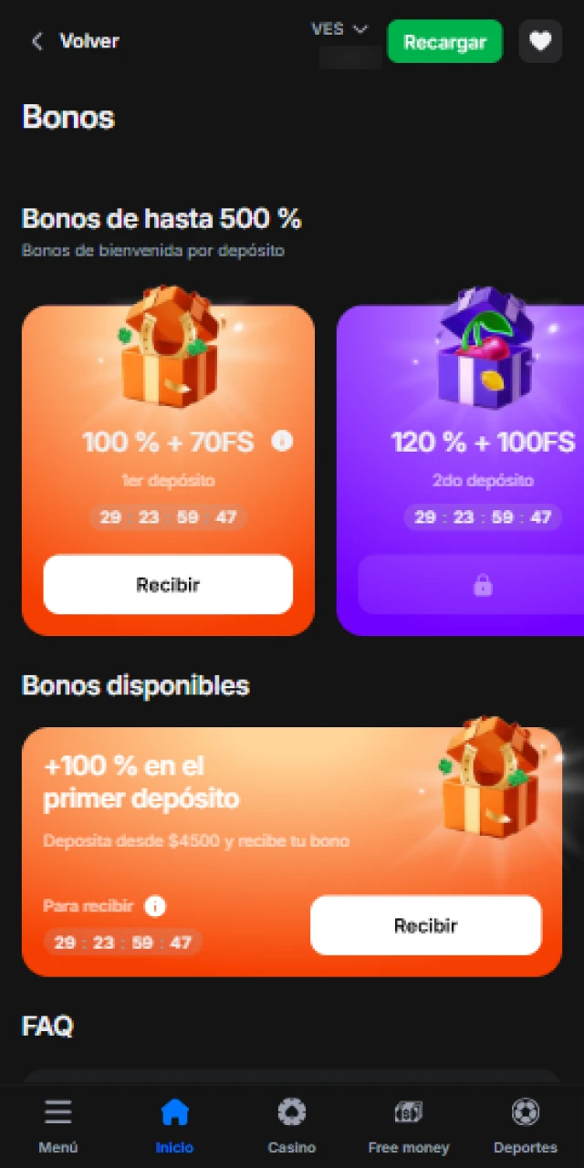 Completa la activación de tu bono en 1win y comienza a apostar en casino o deportes.