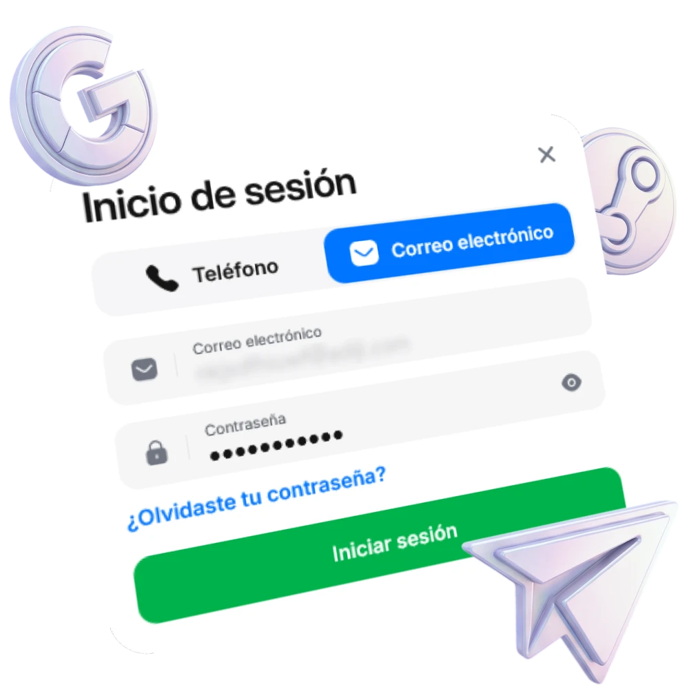 Inicia sesión en tu cuenta de 1win Venezuela para apostar ahora.