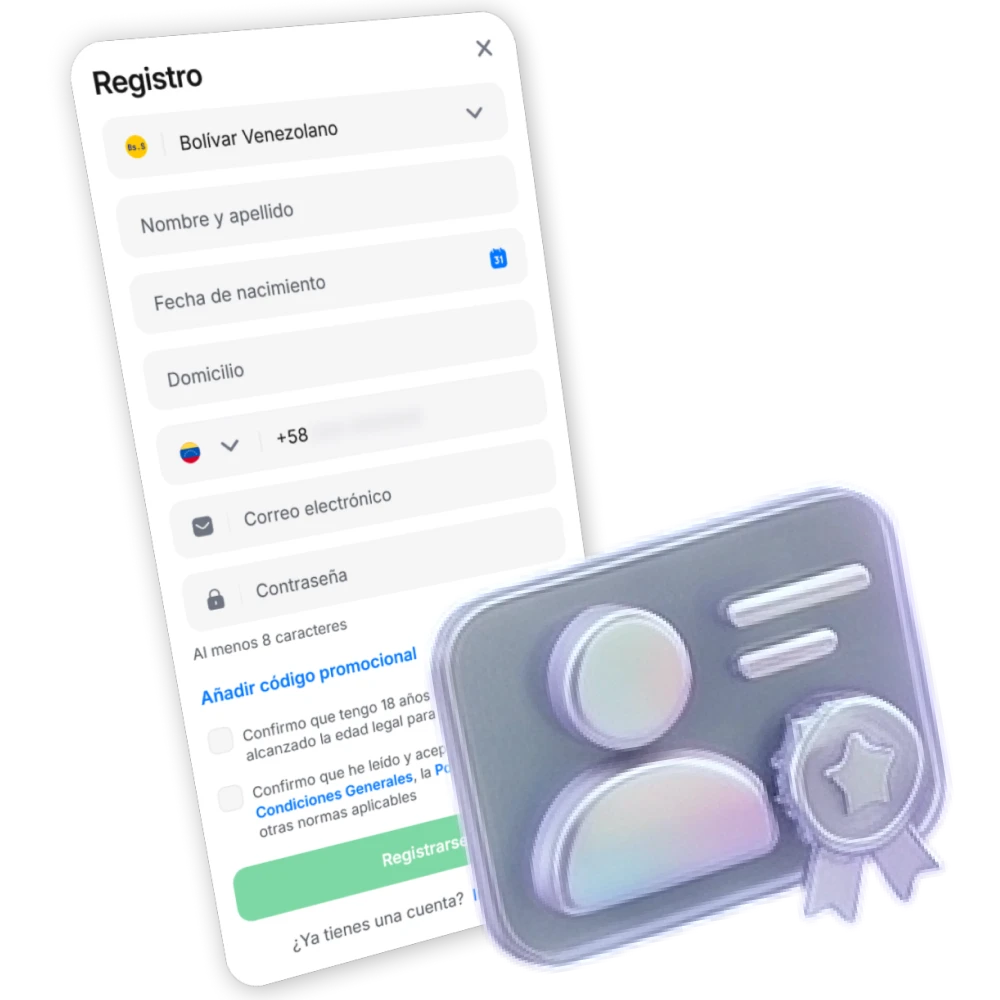 Completa tu registro en 1win Venezuela y empieza a jugar hoy mismo.