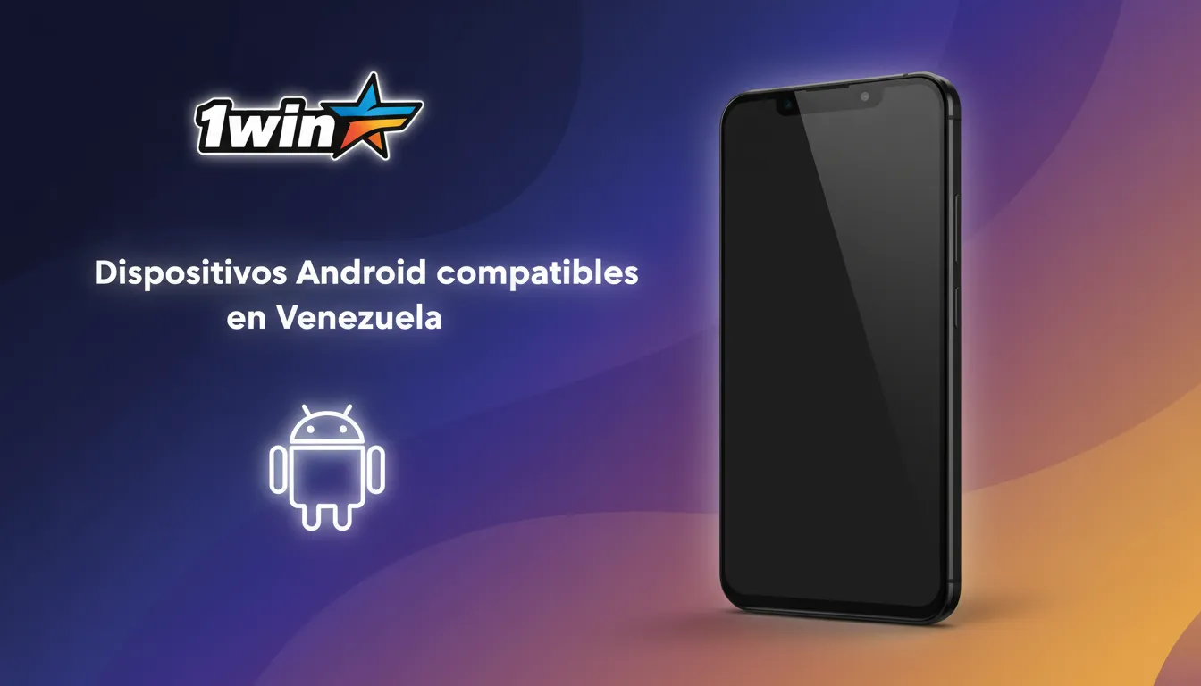 1win APK en Venezuela: Android compatibles: Samsung A14/A24/A34 y S21–S23; Redmi Note 11–13; POCO X5/X6 y Motorola G52/G60/G73