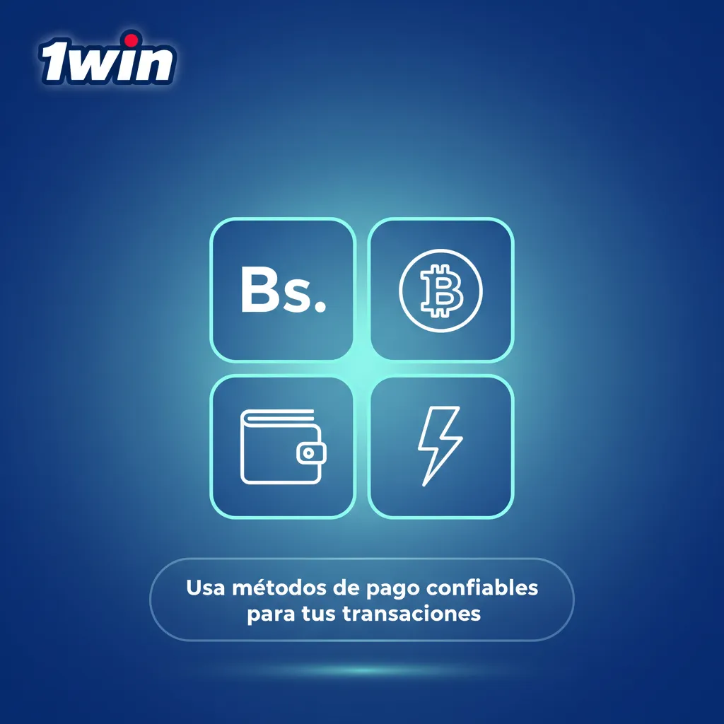 Métodos de pago seguros en 1win oficial: Visa, MasterCard, criptomonedas, Skrill, Neteller, Jeton y Perfect Money.