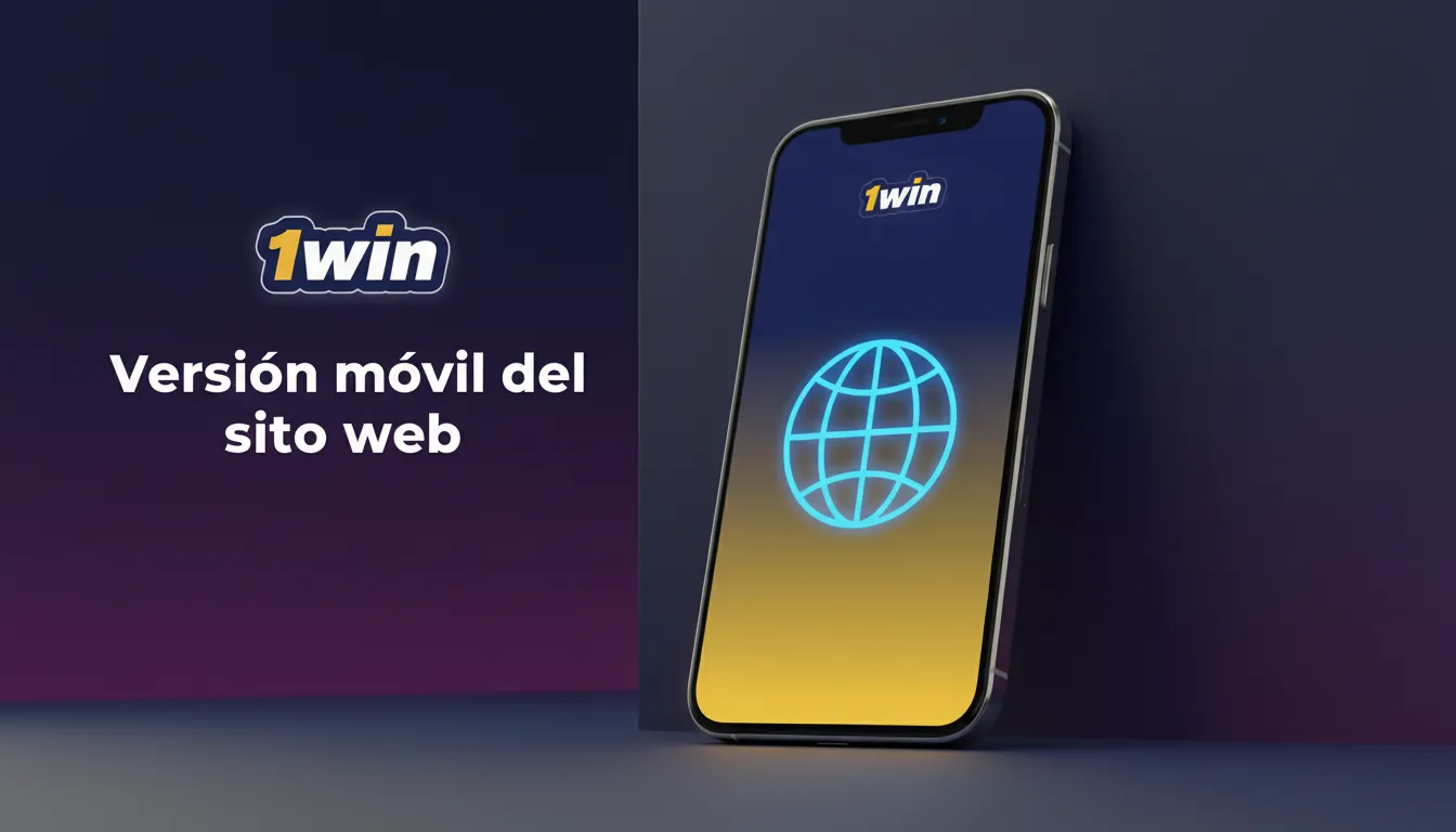 Vista de 1win sitio web móvil en smartphone y tablet, con apuestas, casino, pagos y soporte sin descargar apps.