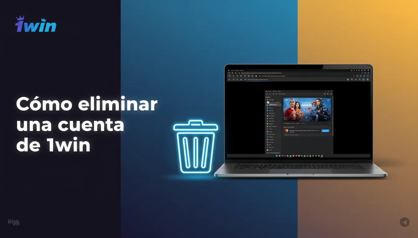 Guía para cerrar cuenta de 1win: contacta soporte, confirma identidad, retira fondos, cancela bonos y espera confirmación.