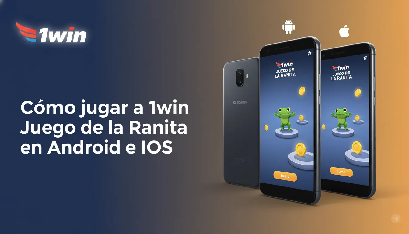 Accede y disfruta de 1win Juego de la Ranita desde tu móvil usando la app oficial de 1win.