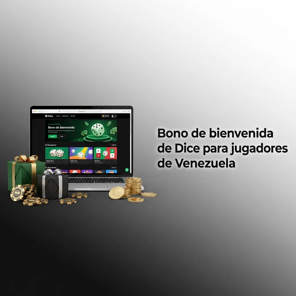 Bono de bienvenida de casino Dice para jugadores venezolanos con 500% en primer depósito y requisitos de apuesta