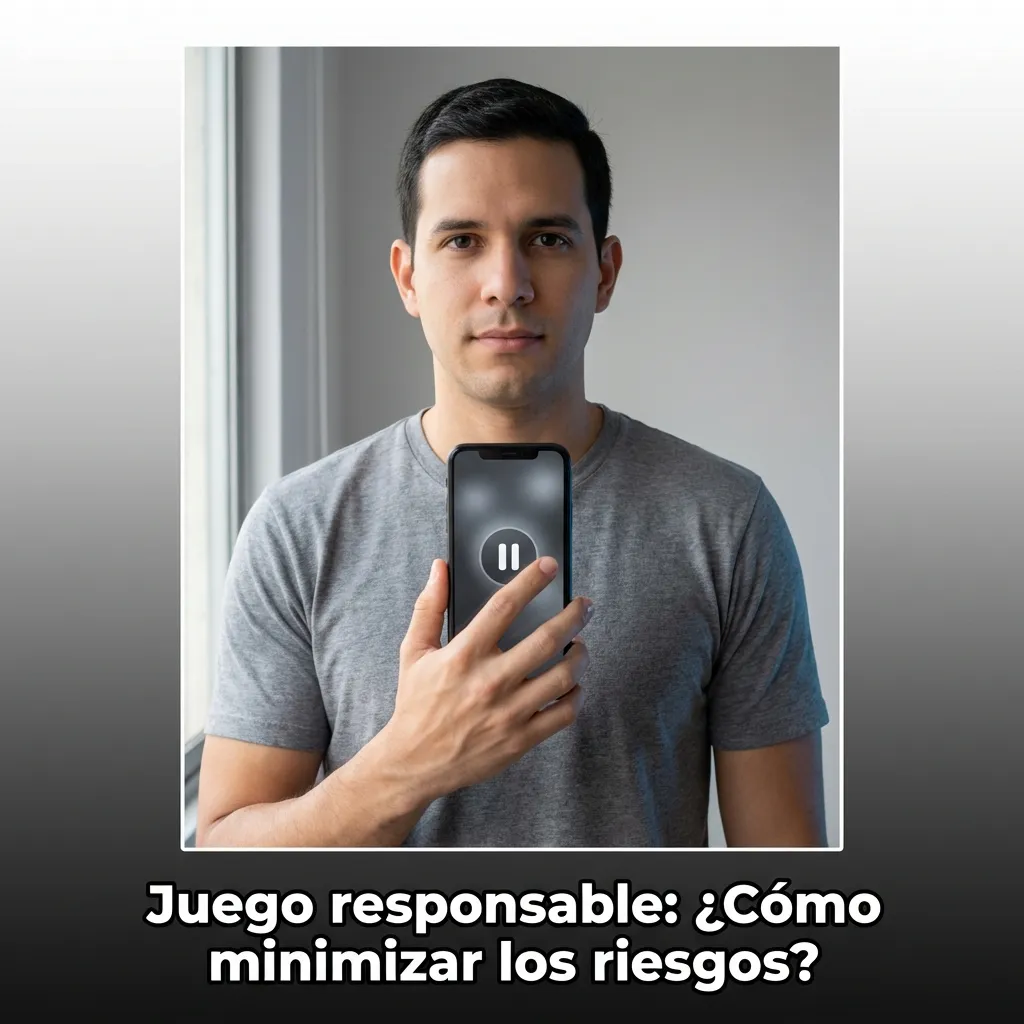 Persona estableciendo límites de presupuesto en plataforma de juego responsable con herramientas de autocontrol