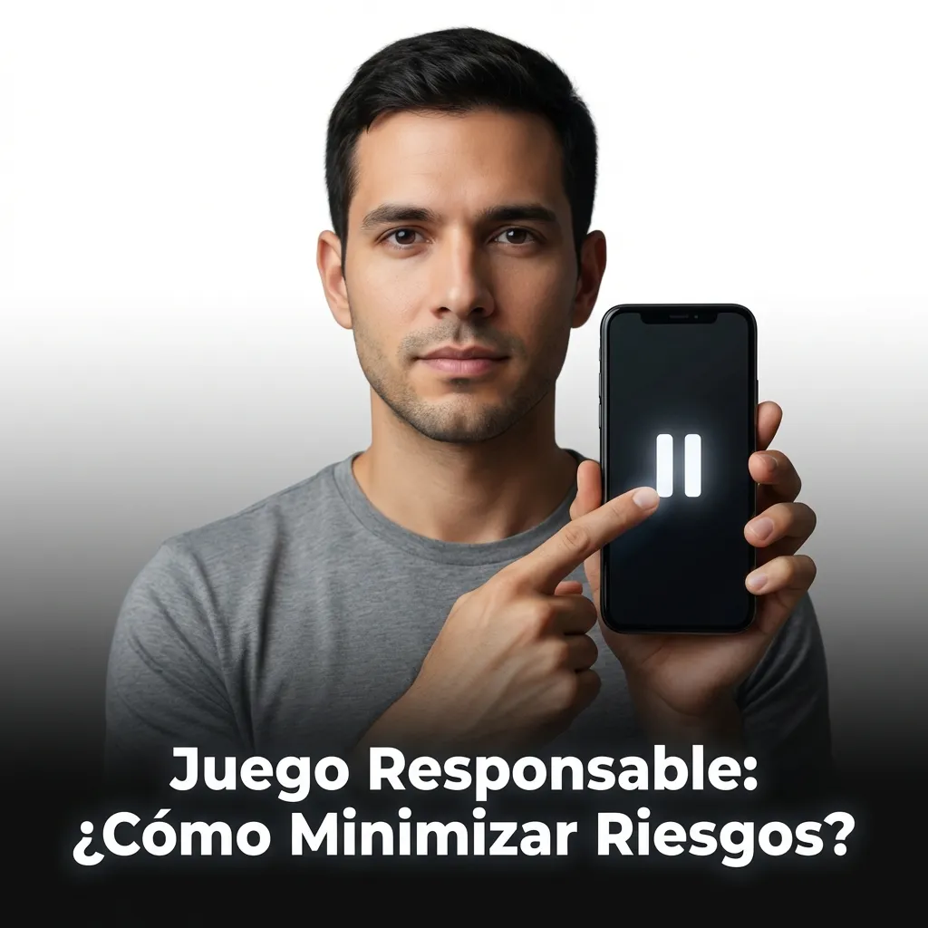 Persona estableciendo límites de presupuesto en una plataforma de juego responsable con controles de seguridad