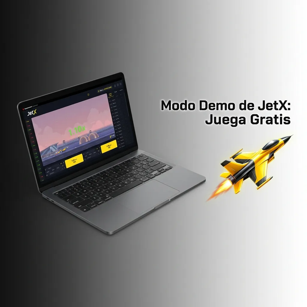 JetX demo mode interface showing virtual credits for risk-free practice and multiplier game mechanics