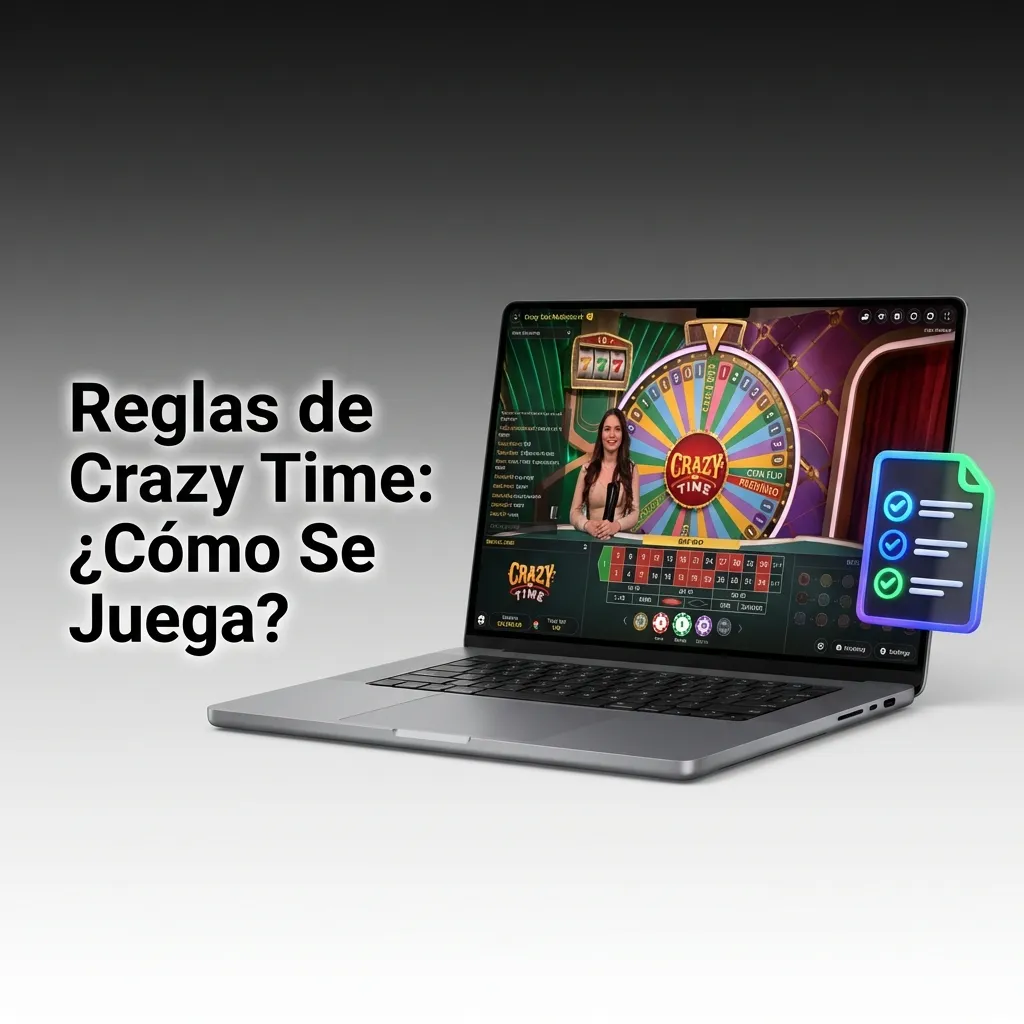 Colorful Crazy Time wheel with 54 segments showing numbers and bonus rounds, host ready to spin for casino game