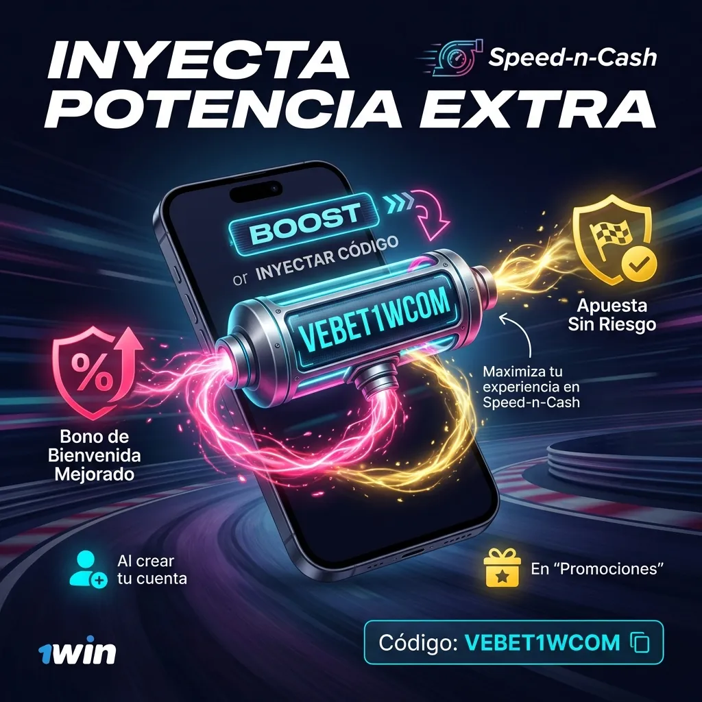 Usa el código promocional VEBET1WCOM para Speed-n-Cash en 1win Venezuela