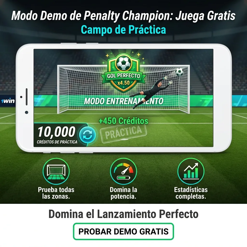 Modo Demo de Penalty Champion en 1win - juega gratis desde Venezuela