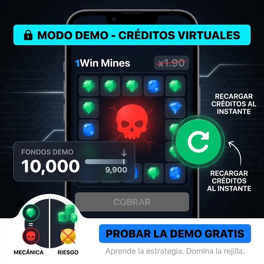 Prueba la versión demo gratuita de 1Win Mines sin riesgo