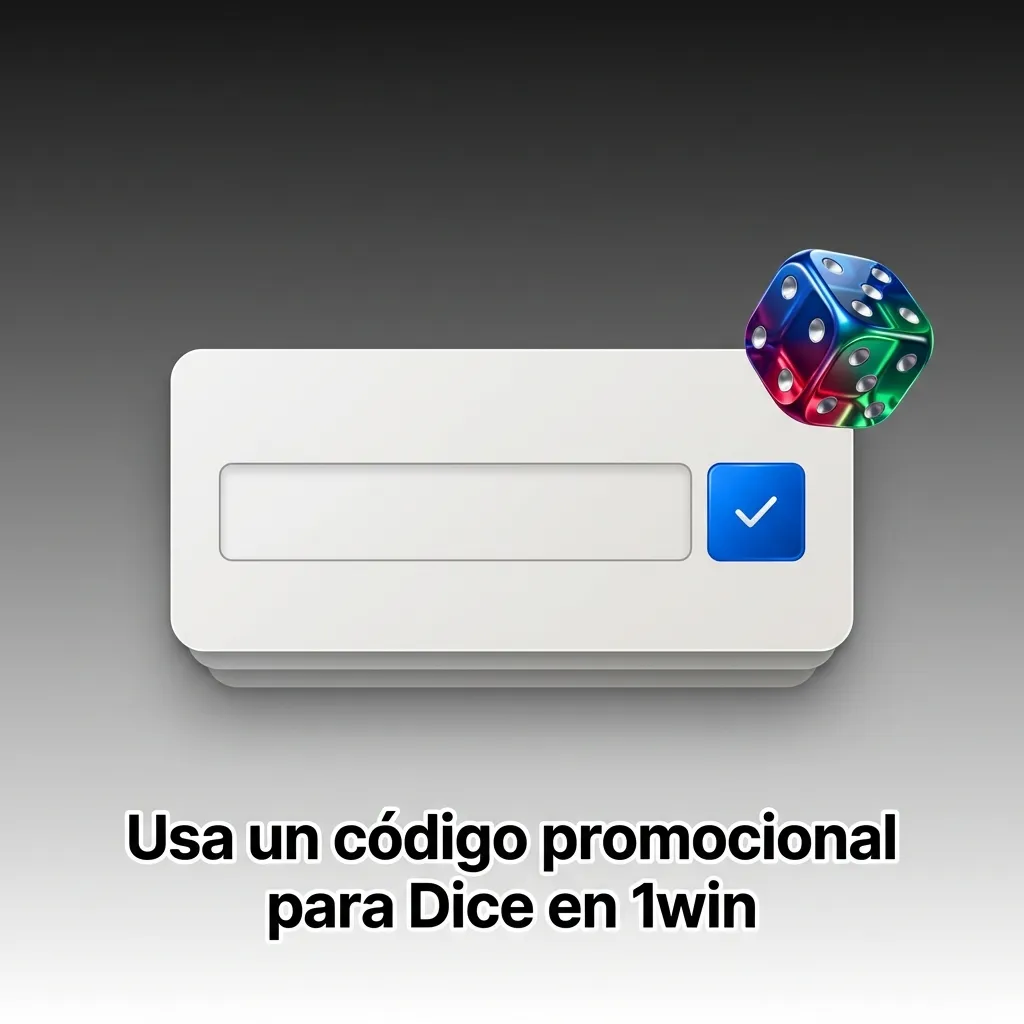 Jugador ingresando código promocional DICEVIP en formulario de registro de 1win para obtener bonos de casino