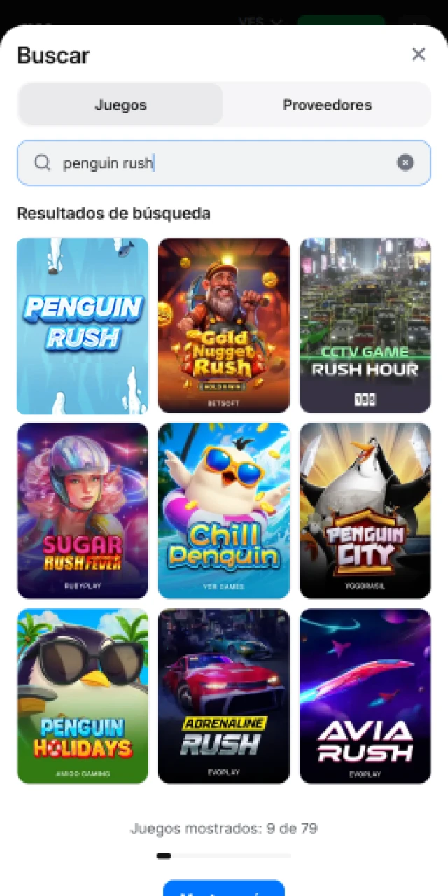 Encuentra Penguin Rush en el casino de 1win y empieza a ganar.