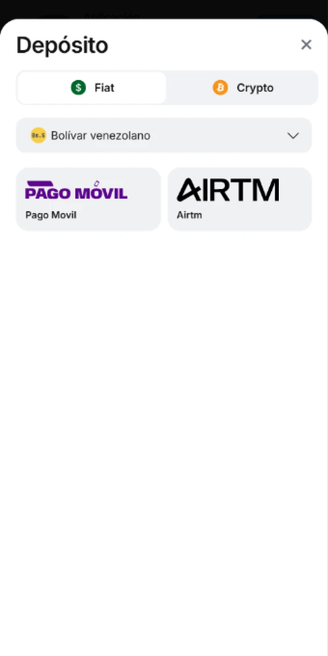 Añade dinero a tu saldo de 1win Venezuela de forma segura.