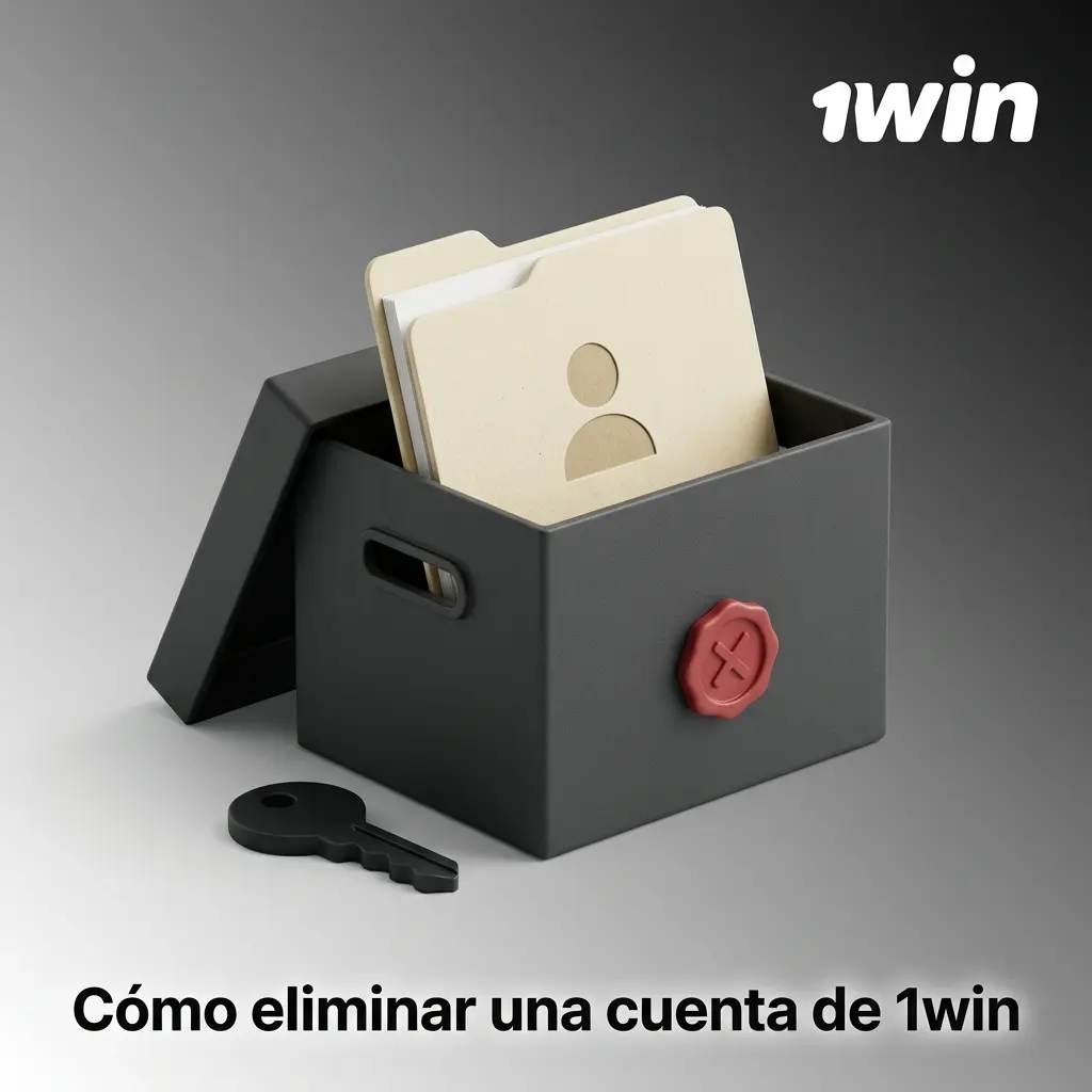 Pasos para eliminar una cuenta de 1win: contactar soporte, confirmar identidad y retirar fondos disponibles.