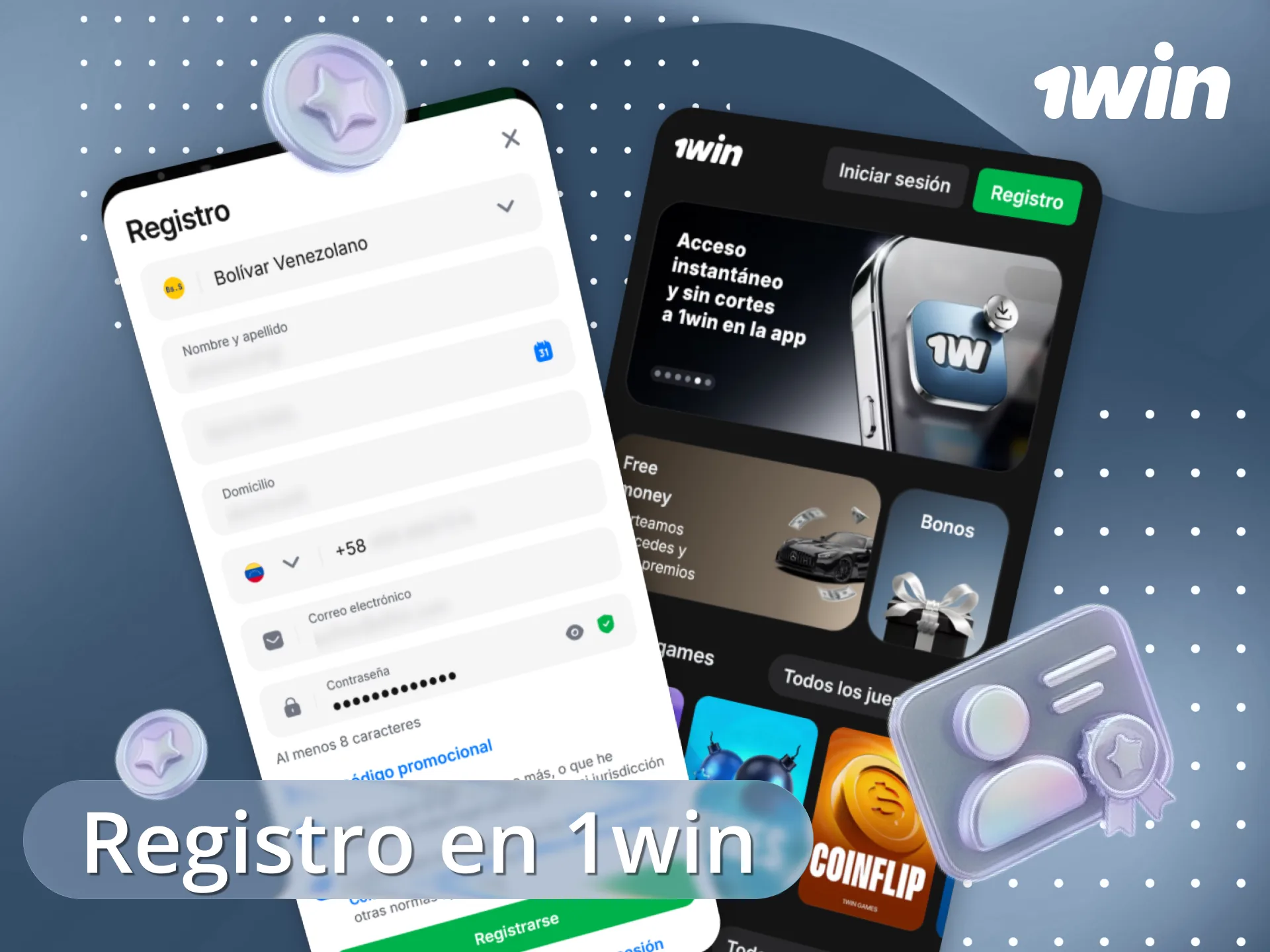 Completa tu registro en 1win en pocos pasos y comienza a jugar.